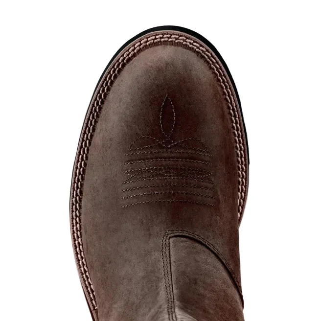 Ariat Mens Ambush Western Boots (10010997) Distressed Brown - Image 4