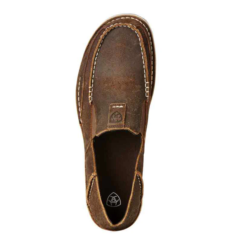 Ariat Mens Crusier Slip-on Shoes (10019871) Rough Oak - Image 3