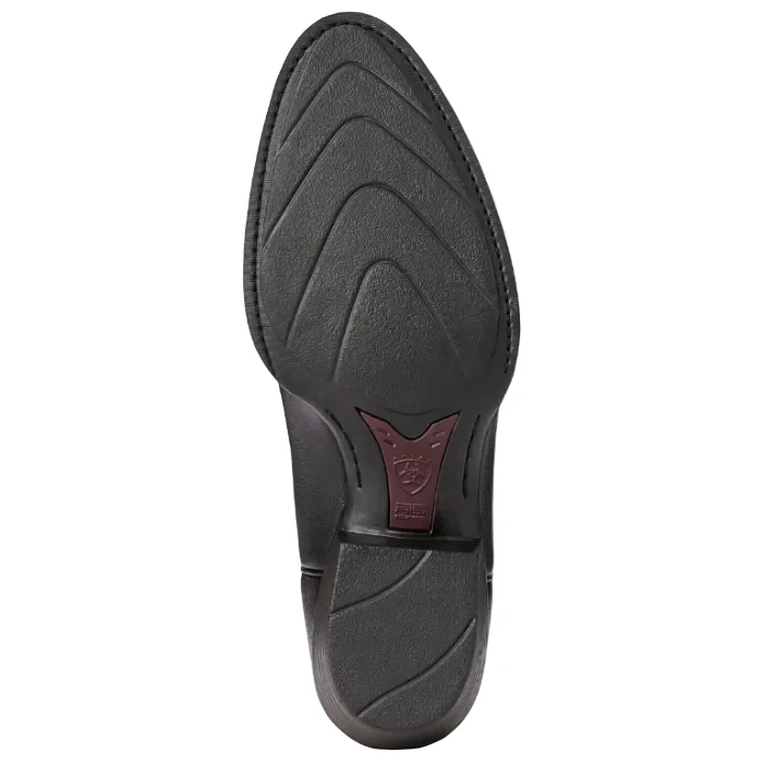 Ariat Mens Heritage R-Toe Western Boots (10002218) Black Deertan - Image 5