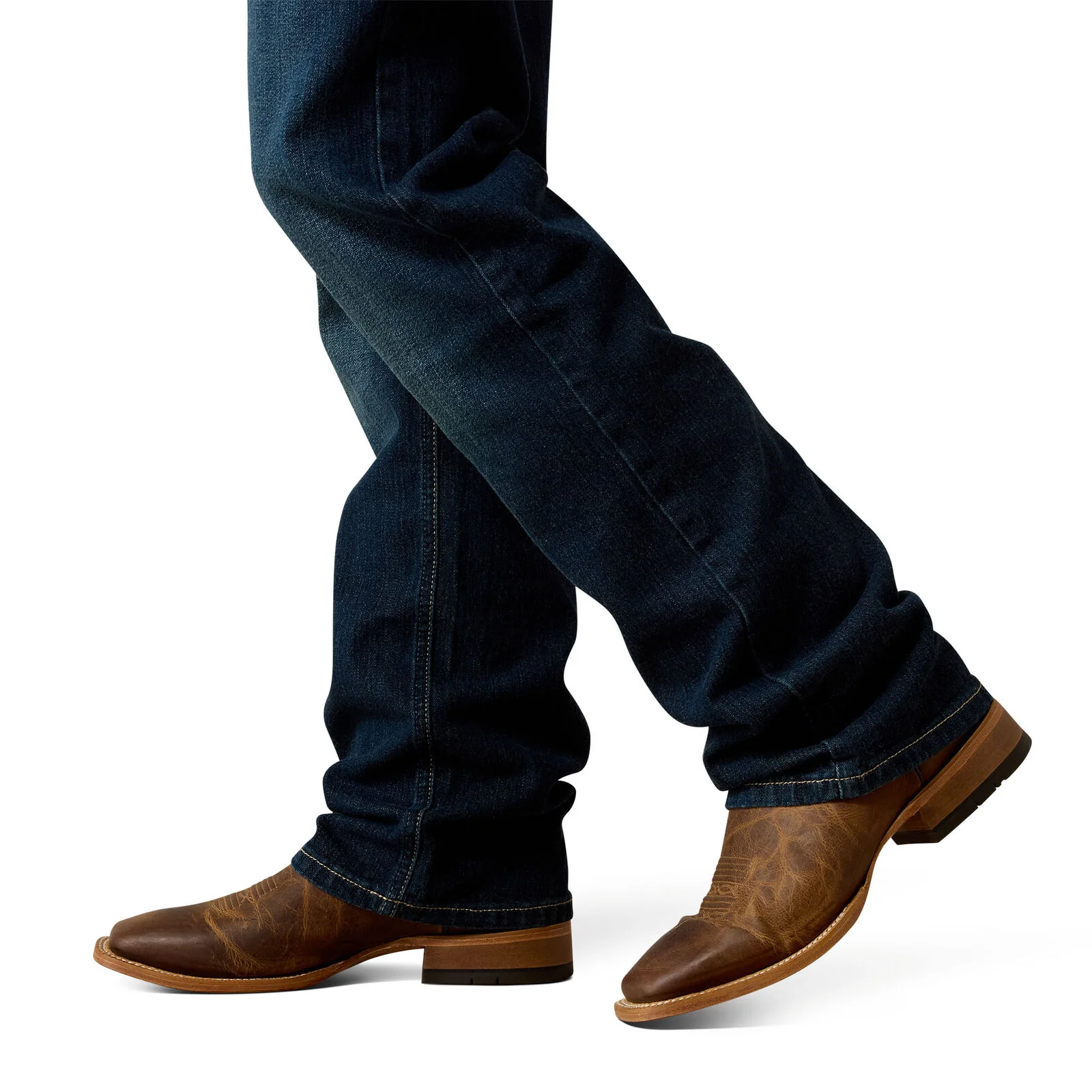 Ariat Mens M5 Stretch Straight Leg Jeans (10022784) Legacy Durham - Image 4