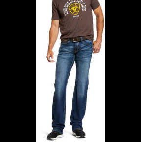 Ariat Mens M7 Nassau Straight Leg Jeans (10032321) Summit - Image 3