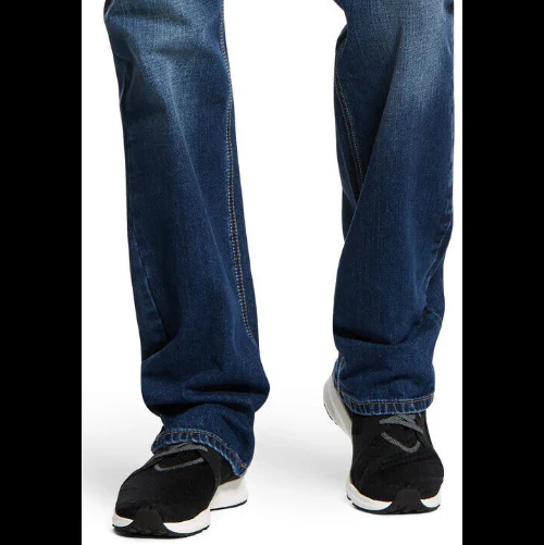 Ariat Mens M7 Nassau Straight Leg Jeans (10032321) Summit - Image 4