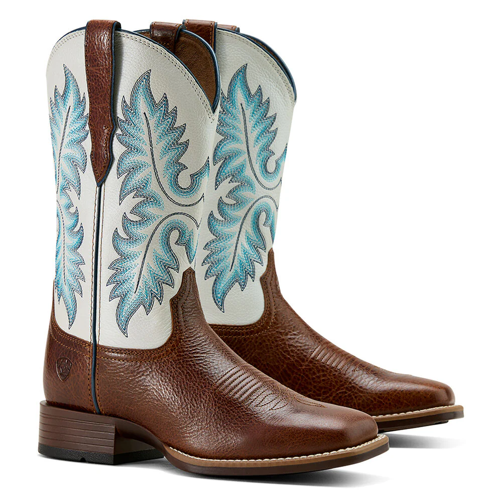 Ariat Womens Canyon Point Boots (10061283) Gingersnap/White Icing - Image 7