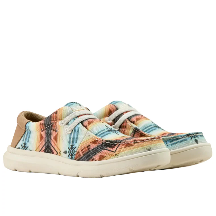 Ariat Youth Hilo Shoes (10061124) Sunset Southwestern [SD] - Image 7