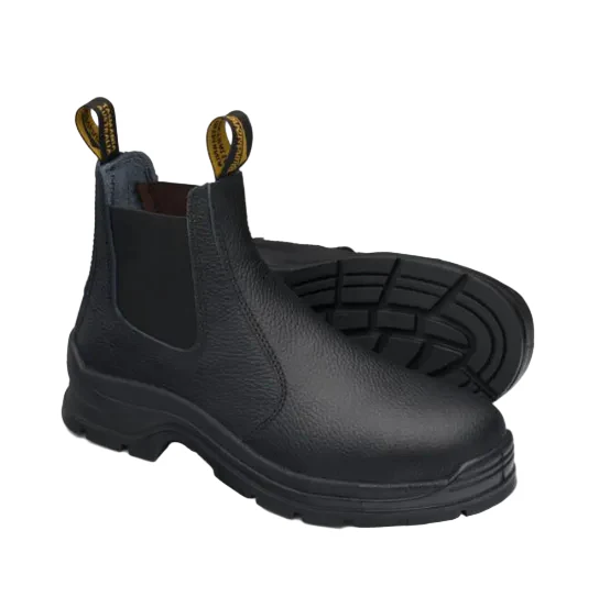Blundstone Mens 310 Elastic Sided Safety Boots (310) Black - Image 3