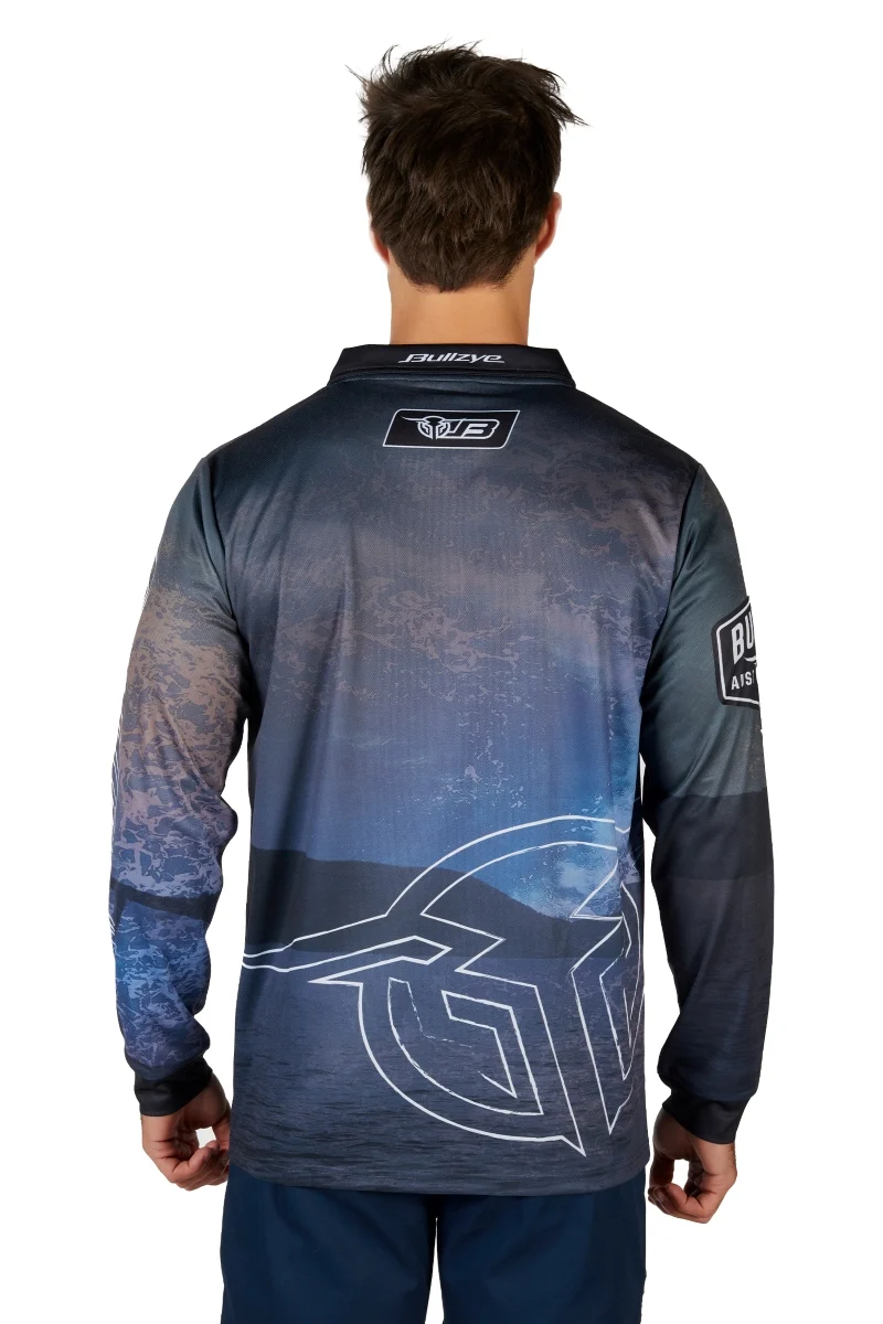 Bullzye Mens Luke L/S Fishing Tee (B4S1568393) Multi [SD] - Image 4