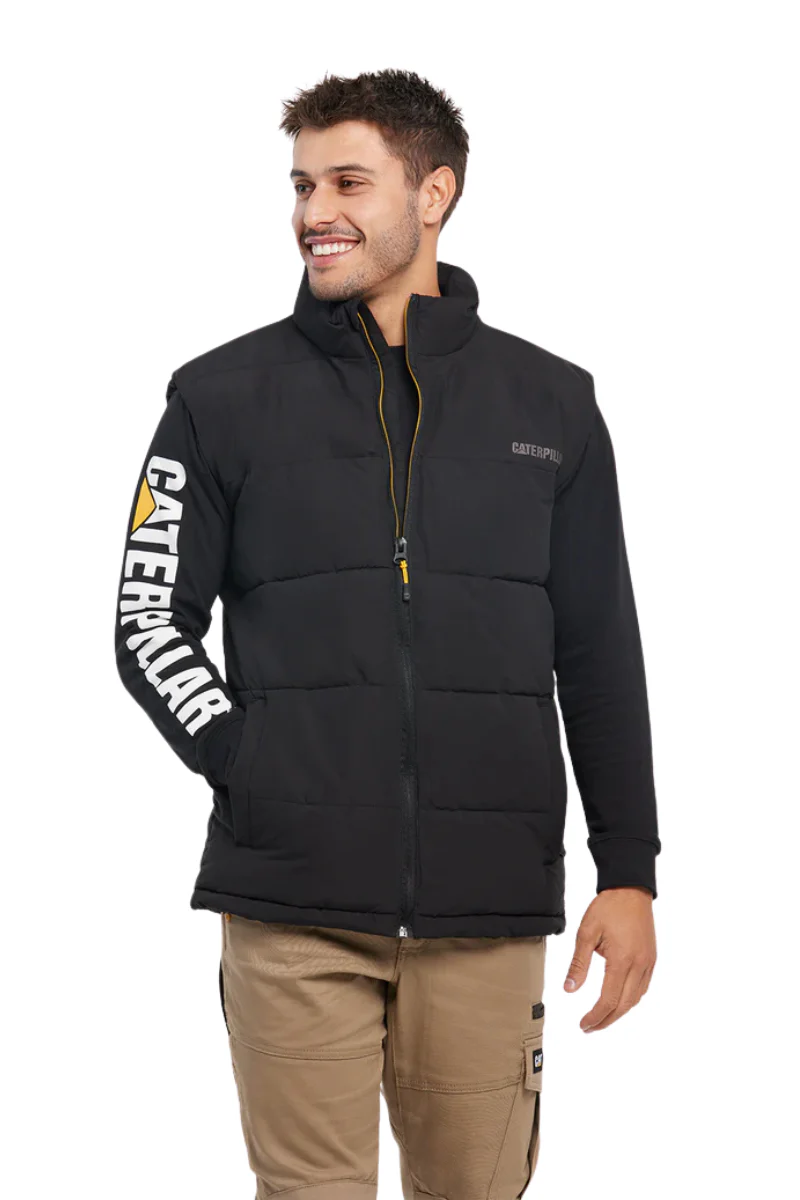 CAT Mens Arctic Zone Vest (W12430) Black - Image 6