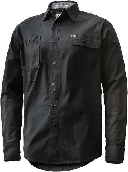 FXD Mens LSH-1 Stretch L/S Work Shirt (FX01614001) Black - Image 4
