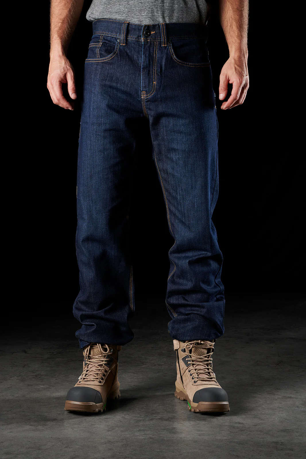 FXD Mens WD-2 Denim Work Pants (FX01336002) Indigo - Image 6