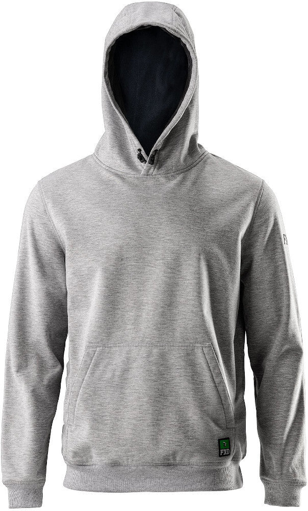 FXD Mens WF-1 Bonded Membrane Fleece Hoodie (FX01903500) Grey Marle - Image 7