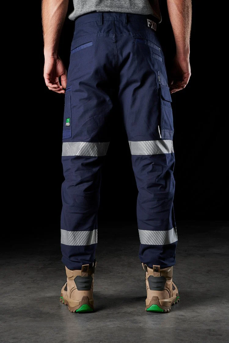 FXD WP-3T Reflective Stretch Work Pants (FX01906010) Navy - Image 3