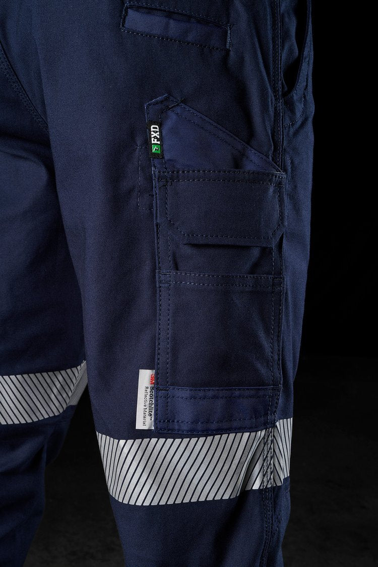 FXD WP-3T Reflective Stretch Work Pants (FX01906010) Navy - Image 5