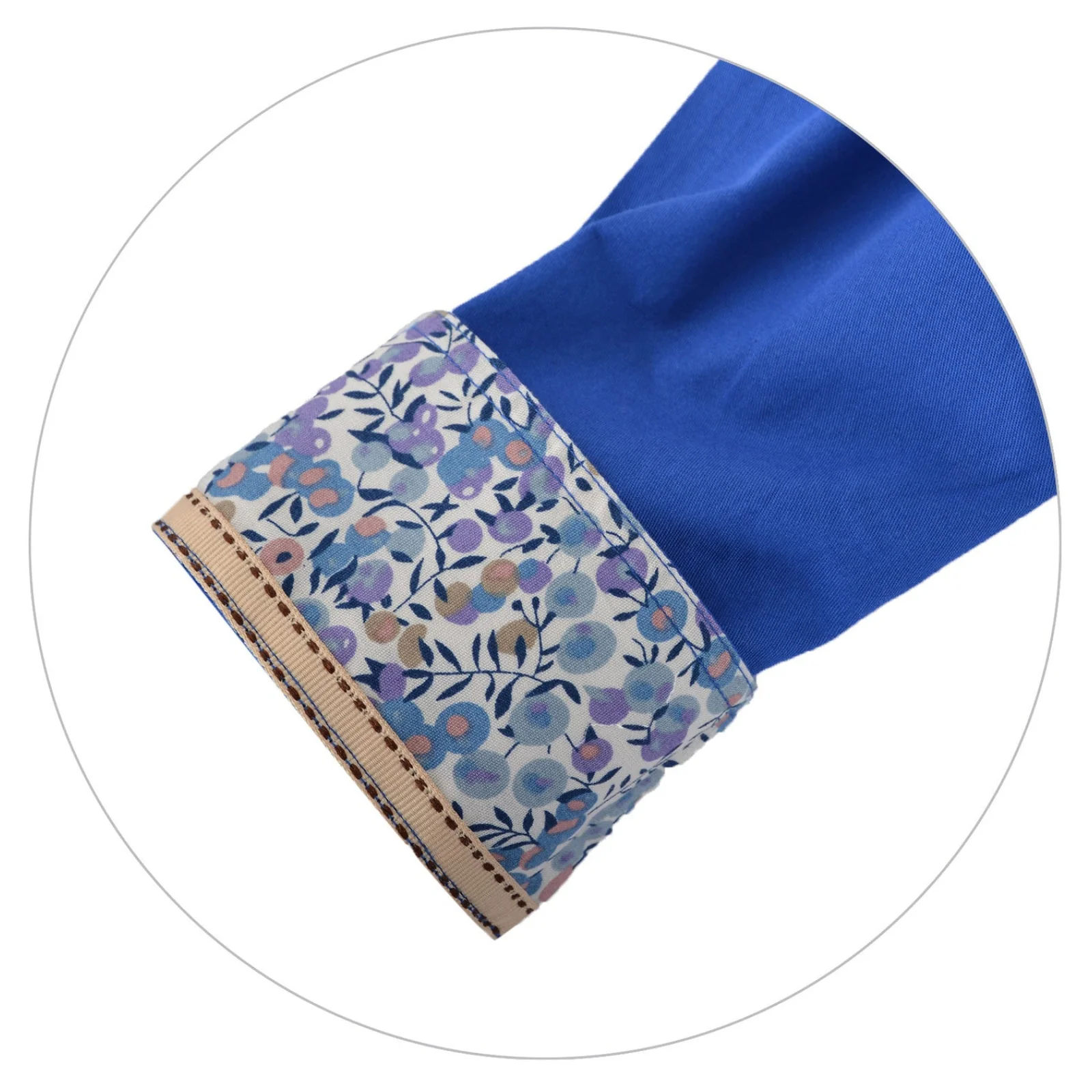 Thomas Cook Womens Contrast Light Drill Half Placket L/S Shirt (TCP2100182) Dutch Blue - Image 3