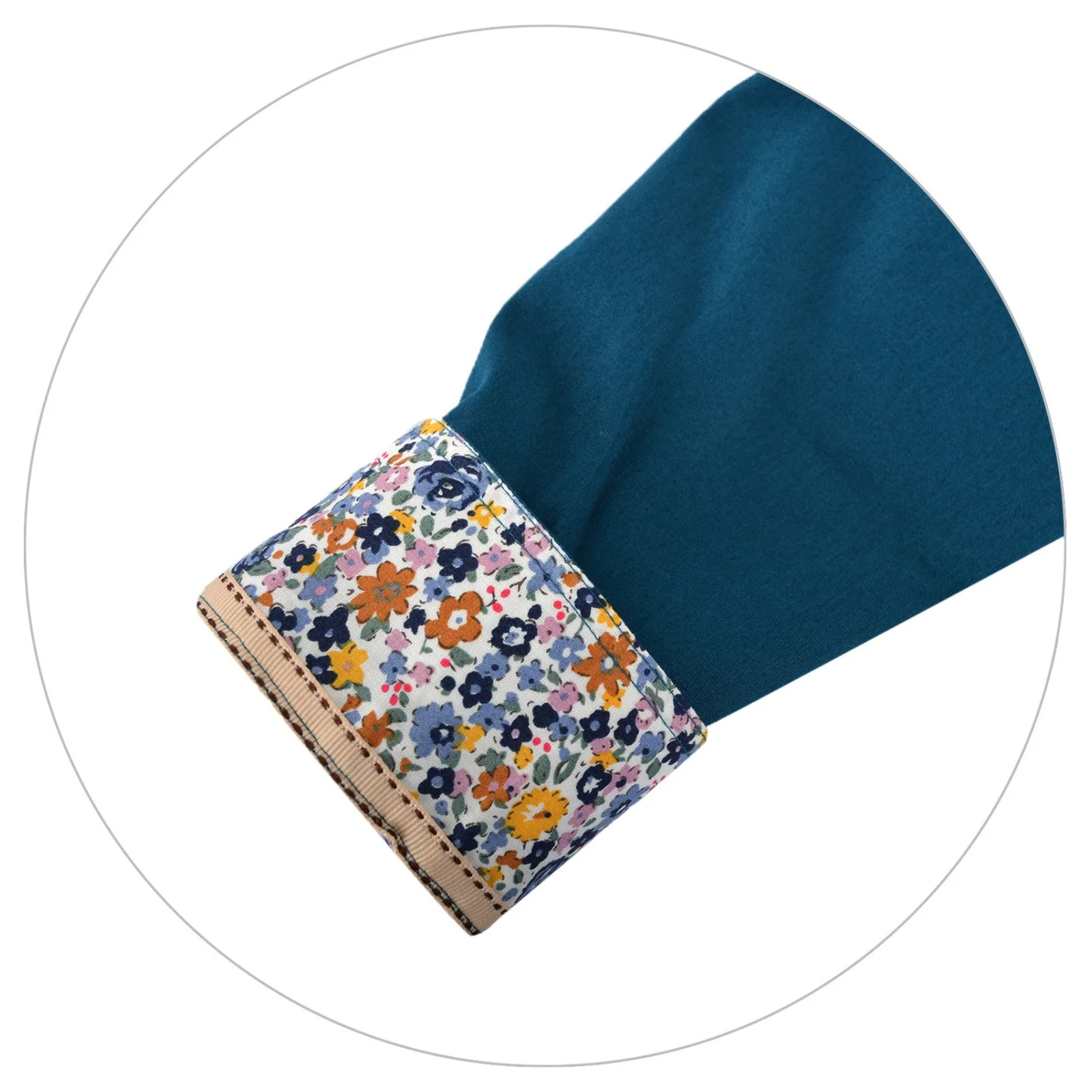 Thomas Cook Womens Contrast Light Drill Half Placket L/S Shirt (TCP2100182) Teal - Image 3